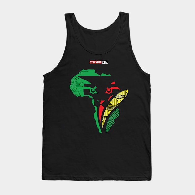 Wakandan Embodiment Tank Top by StyleWarpDigital